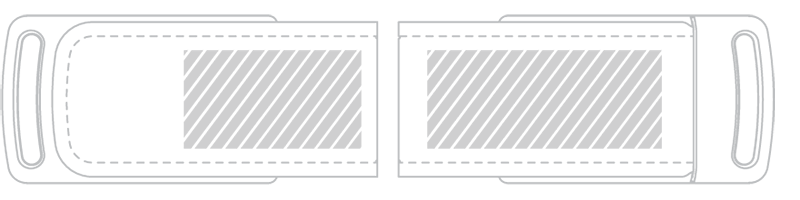 Print area diagram