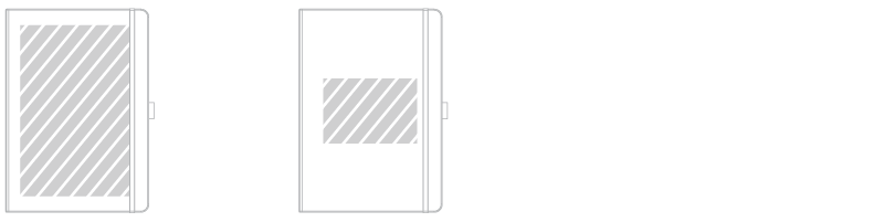 Print area diagram