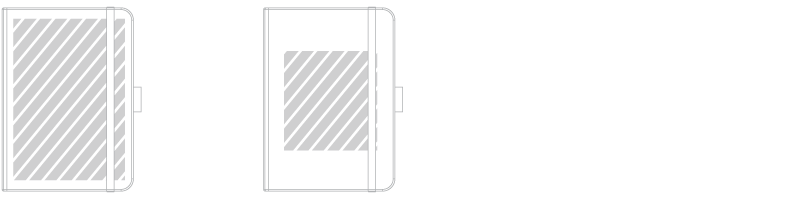 Print area diagram