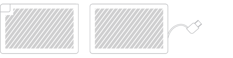 Print area diagram