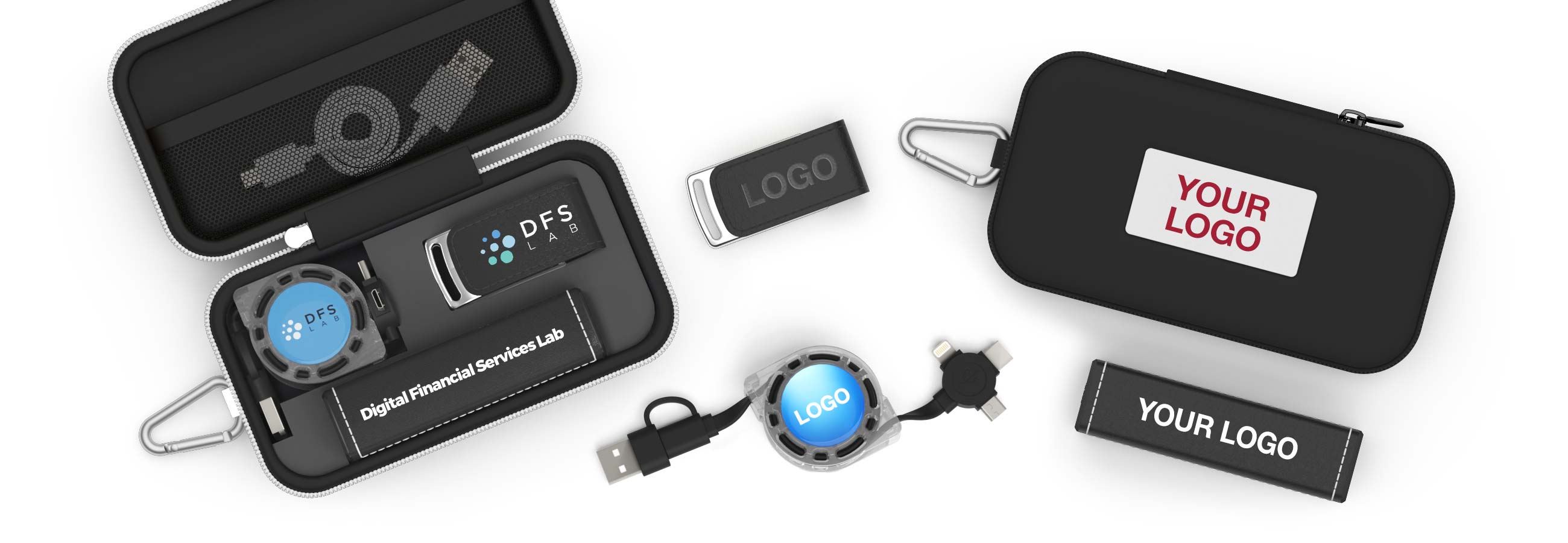 Leather M — USB & Power Bank