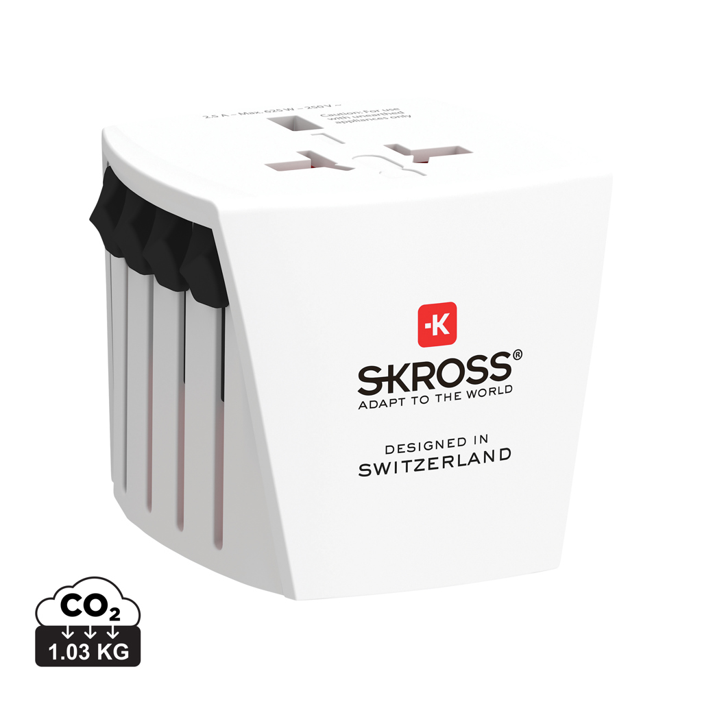 Adaptor SKROSS MUV Micro pentru călătorii personalizat cu logo