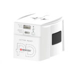 Adaptor SKROSS pentru călătorii MUV 65W PD, cablu USB C personalizat cu logo