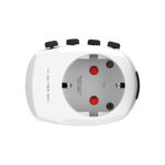 Adaptor SKROSS pentru călătorii Pro 3-Pole personalizat cu logo