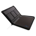 Agendă A4 cu port documente cu fermoar Impact AWARE™ RPET personalizat cu logo