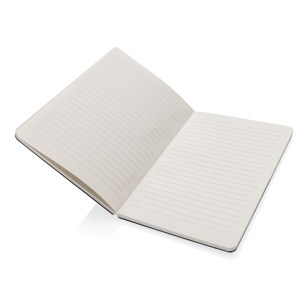 Agendă A5 Phrase din fetru reciclat, certificat GRS personalizat cu logo