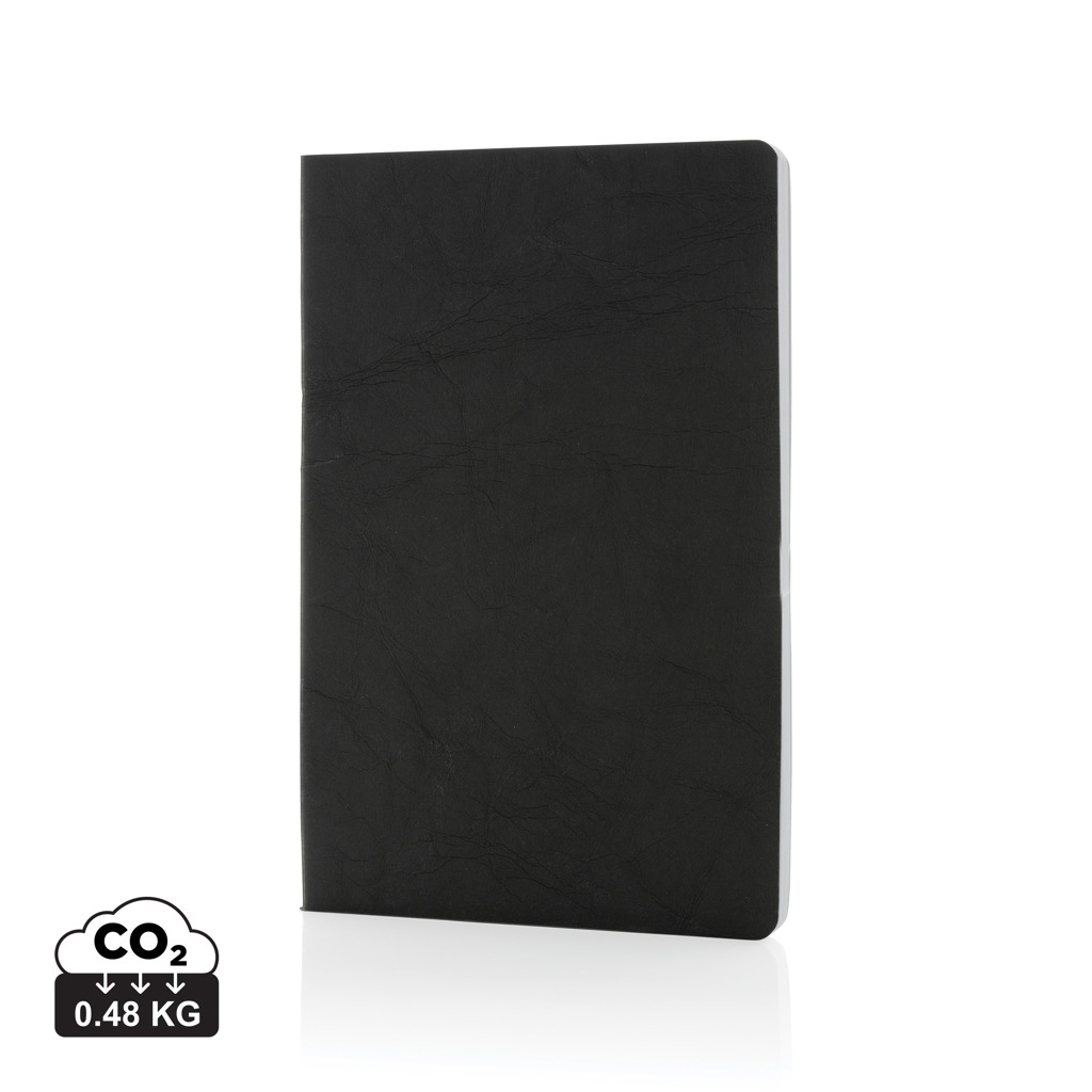 Agendă A5 Salton de lux din hârtie kraft personalizat cu logo