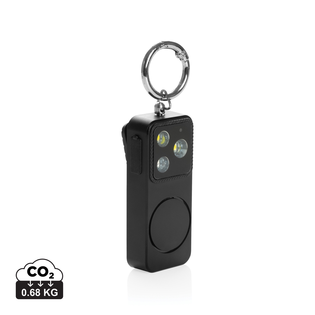 Alarmă personală reîncărcabilă GuardBuddy RCS USB-C personalizat cu logo