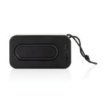 Boxă cu bass Swiss Peak de 10W din aluminiu reciclat RCS personalizat cu logo