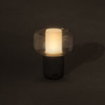 Boxă - lampă Lux 10W RCS din plastic reciclat personalizat cu logo