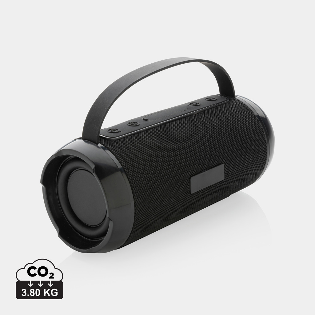 Boxă Soundboom 6W din plastic reciclat RCS personalizat cu logo