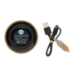 Boxă wireless 3W din bambus RCS personalizat cu logo