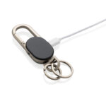 Breloc dual Keyfinder cu localizare globală personalizat cu logo