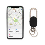 Breloc Keyfinder cu localizare globală și USB-C personalizat cu logo