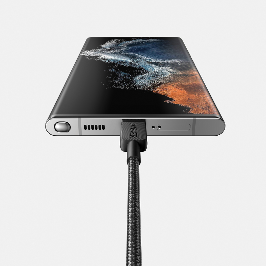 Cablu Anker USB-C la USB-C 1.8 m 60W personalizat cu logo