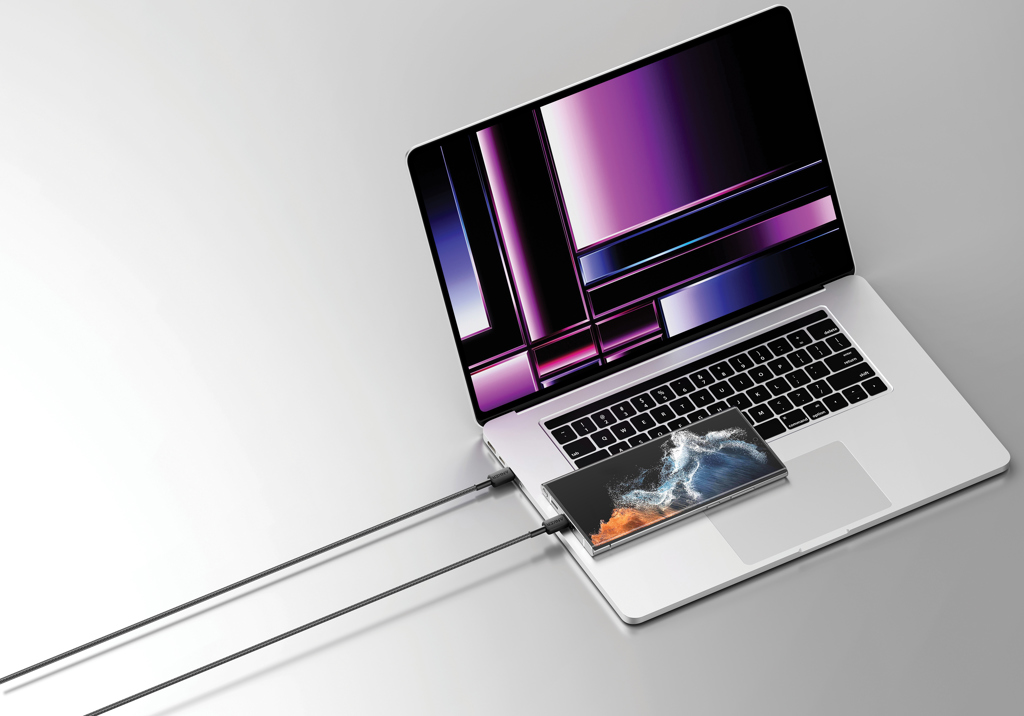 Cablu Anker USB-C la USB-C 1.8 m 60W personalizat cu logo