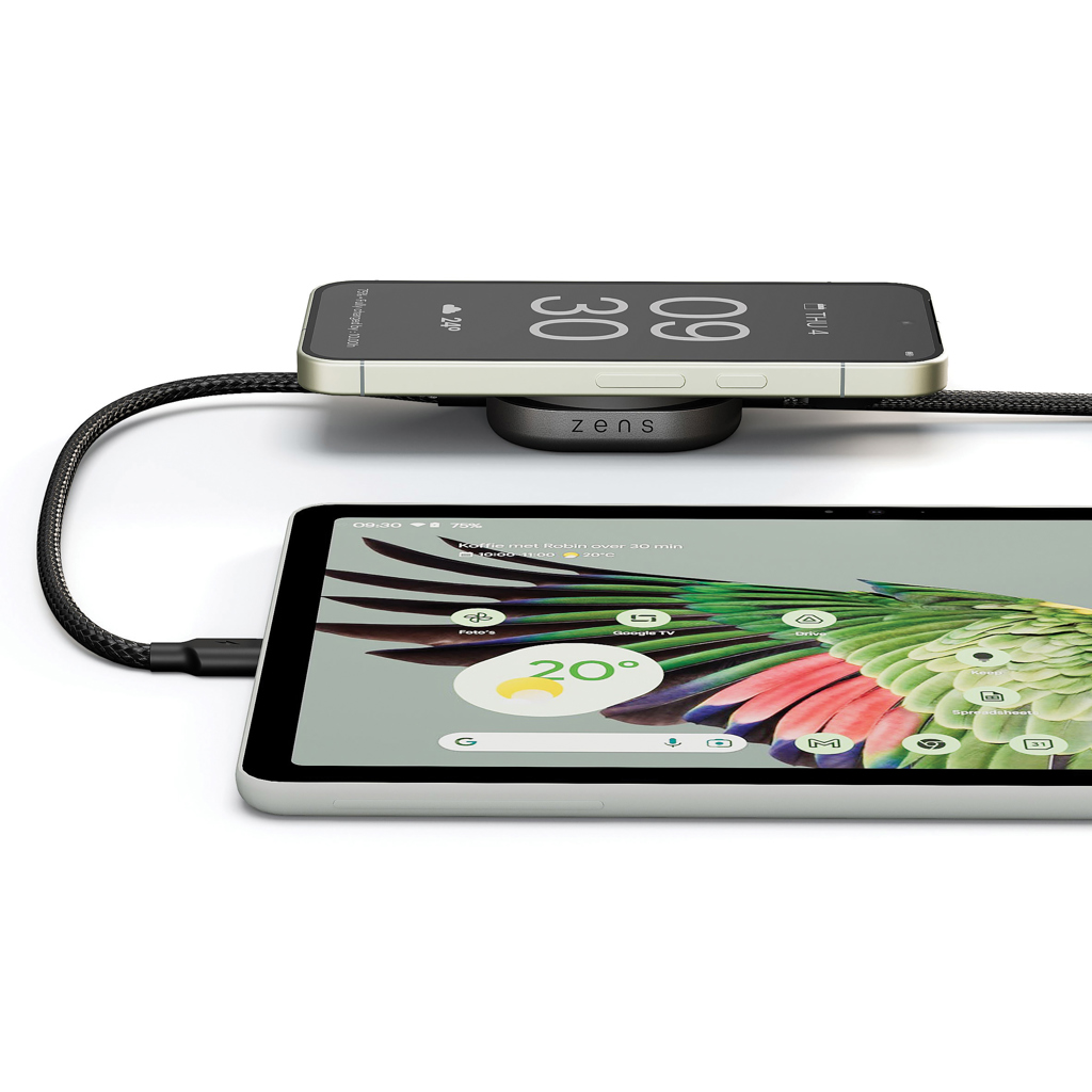 Cablu de încărcare Zens USB-C - C Pro 2 personalizat cu logo