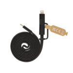 Cablu magnetic 2-în-1 Arc 60W RCS ultra-subțire personalizat cu logo