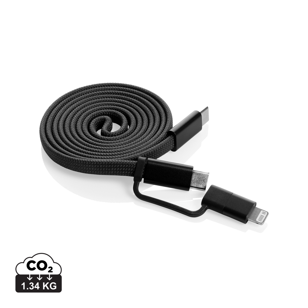 Cablu magnetic 2-în-1 Arc 60W RCS ultra-subțire personalizat cu logo