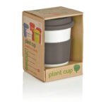 Cană cafea PLA (din material vegetal) personalizat cu logo