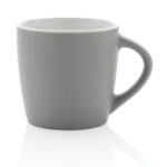 Cană ceramică cu interior colorat de 300 ml. personalizat cu logo