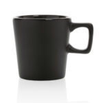 Cană ceramică modernă pentru cafea de 300ml personalizat cu logo