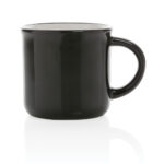 Cană cermică model vintage de 280ml personalizat cu logo