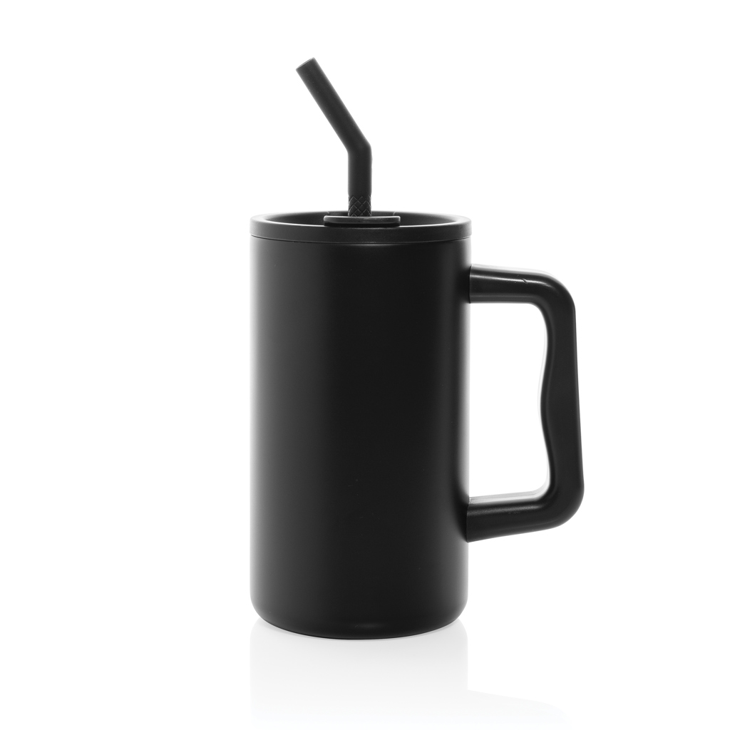 Cană din oțel reciclat Cube certificat RCS 800ml personalizat cu logo