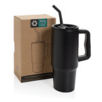 Cană Embrace din oțel inoxidabil reciclat RCS 900 ml personalizat cu logo