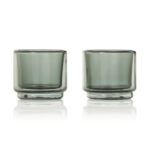 Cană espresso AdHoc Impact 45ml, set 2 buc. personalizat cu logo