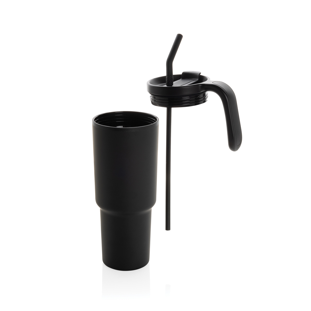 Cană Graphic 360, de 900 ml, din oțel reciclat RCS personalizat cu logo