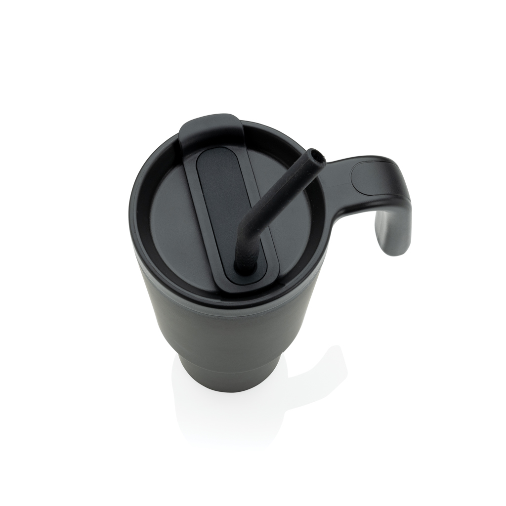 Cană Graphic 360, de 900 ml, din oțel reciclat RCS personalizat cu logo
