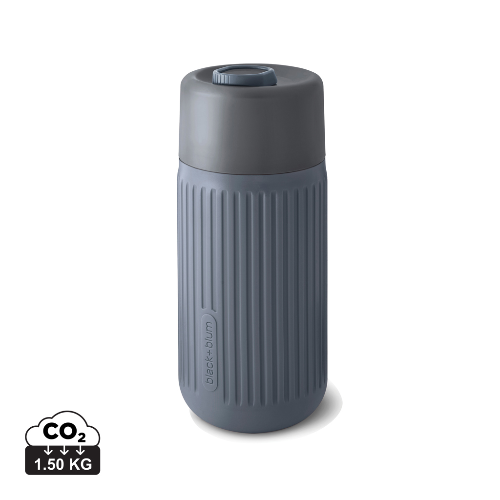 Cană pentru călătorii Black+Blum din sticlă 340ml