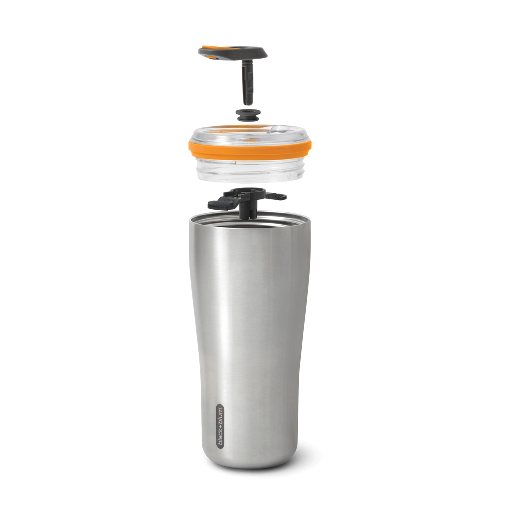 Cană termos pentru călătorii  Black+Blum 600ml personalizat cu logo