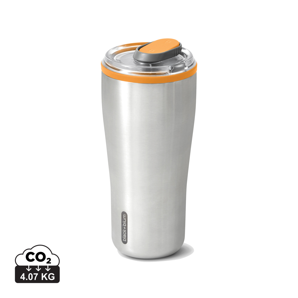 Cană termos pentru călătorii  Black+Blum 600ml personalizat cu logo