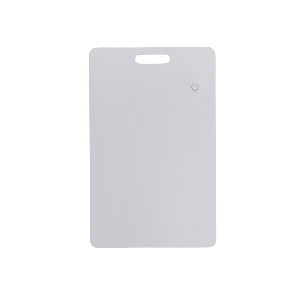 Card localizator ultra-subțire Findit Dual reîncărcabil RCS personalizat cu logo