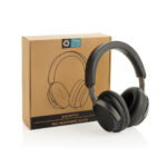 Căști ANC Soundpro din plastic reciclat RCS personalizat cu logo