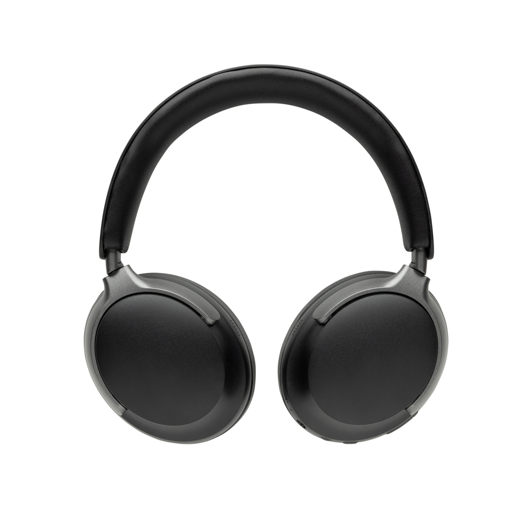 Căști ANC Soundpro din plastic reciclat RCS personalizat cu logo