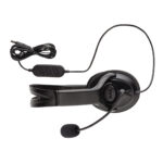Căști audio pentru birou, cu fir si microfon personalizat cu logo