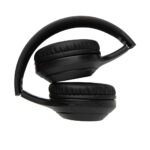 Căști pliabile over ear din plastic reciclat standard RCS personalizat cu logo