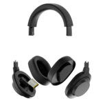 Căști wireless Irvine ANC reparabile și reciclate RCS personalizat cu logo