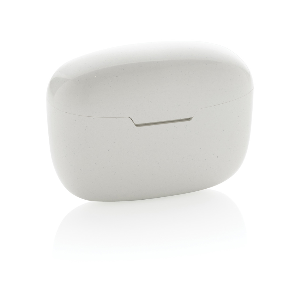 Căști wireless Liberty Pro din plastic reciclat RCS personalizat cu logo