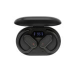 Căști wireless stereo Fitsound cu conducție, din plastic re personalizat cu logo