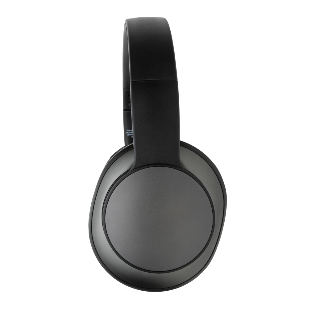 Căști wireless Terra din aluminiu reciclat RCS personalizat cu logo