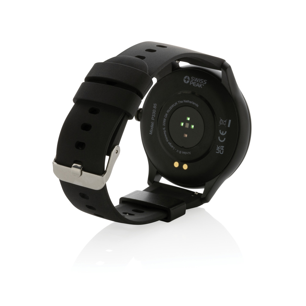 Ceas Swiss Peak din TPU reciclat RCS personalizat cu logo