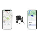 Clopoțel dual bicicletă cu localizare globală RCS personalizat cu logo