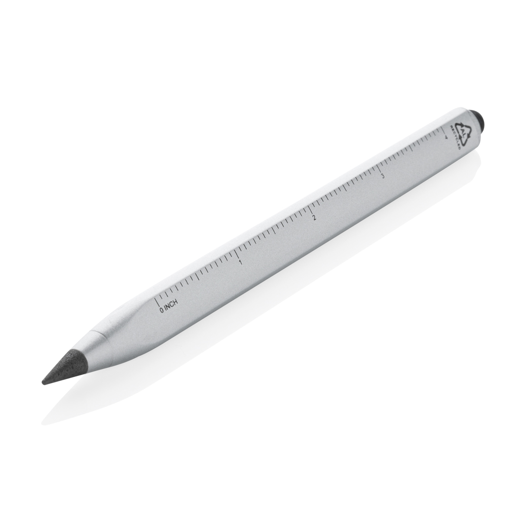 Creion infinity multitasking Eon, din aluminiu reciclat personalizat cu logo