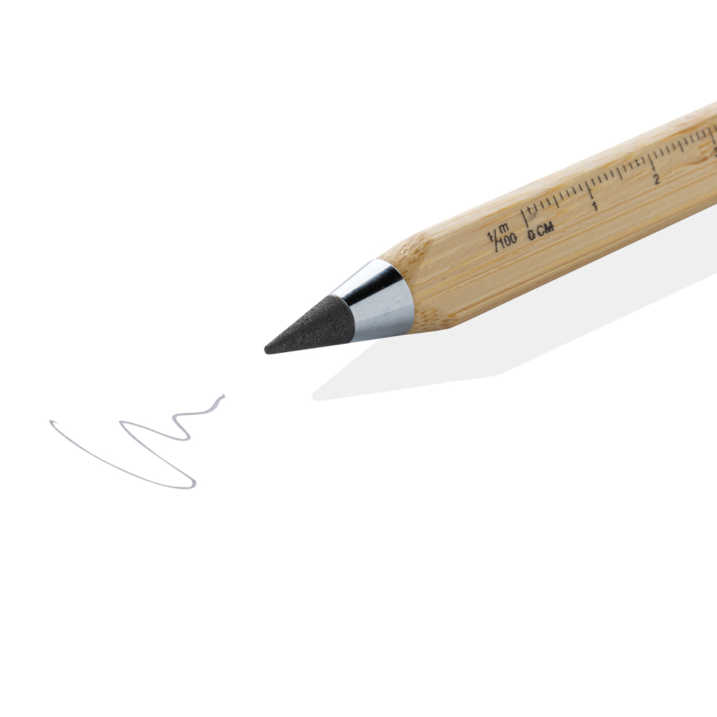 Creion infinity multitasking Eon, din bambus personalizat cu logo