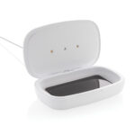 Cutie sterilizare UV-C cu încărcare wireless 5W personalizat cu logo