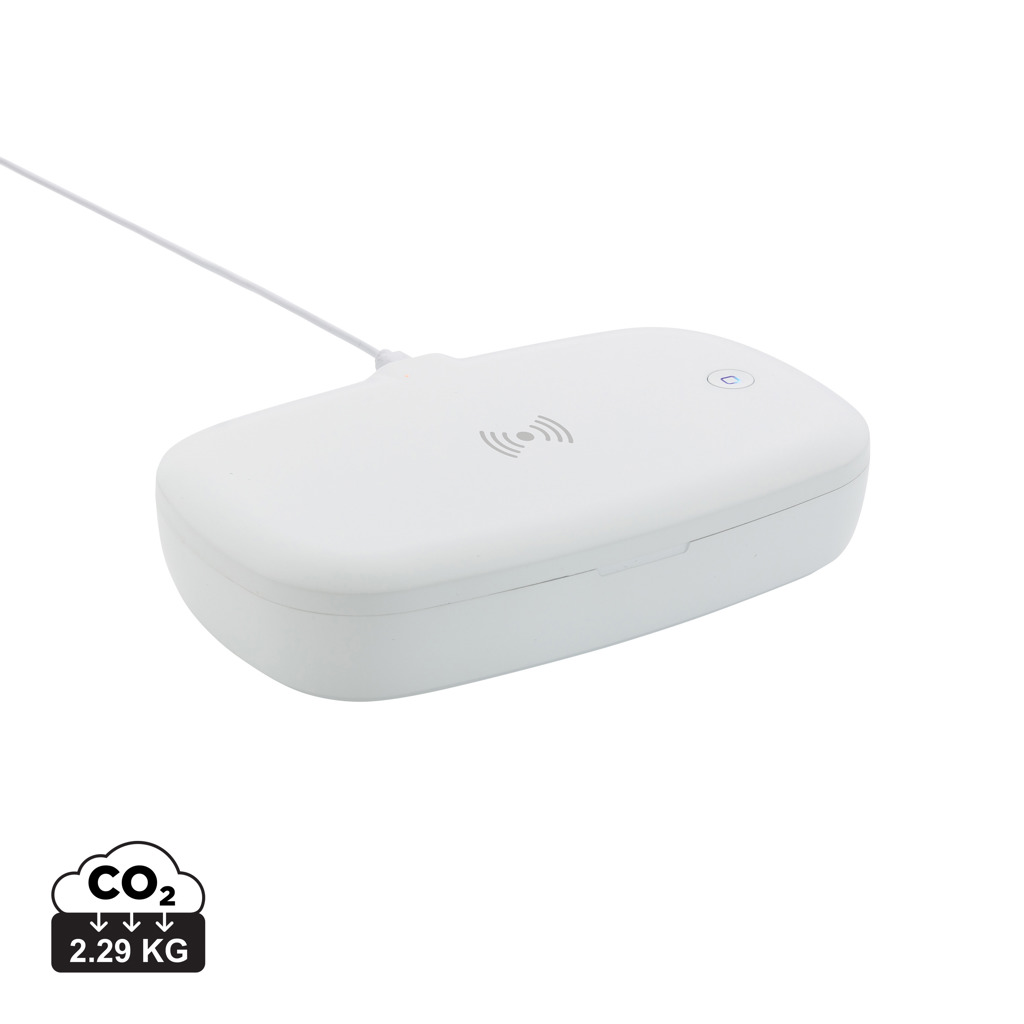 Cutie sterilizare UV-C cu încărcare wireless 5W